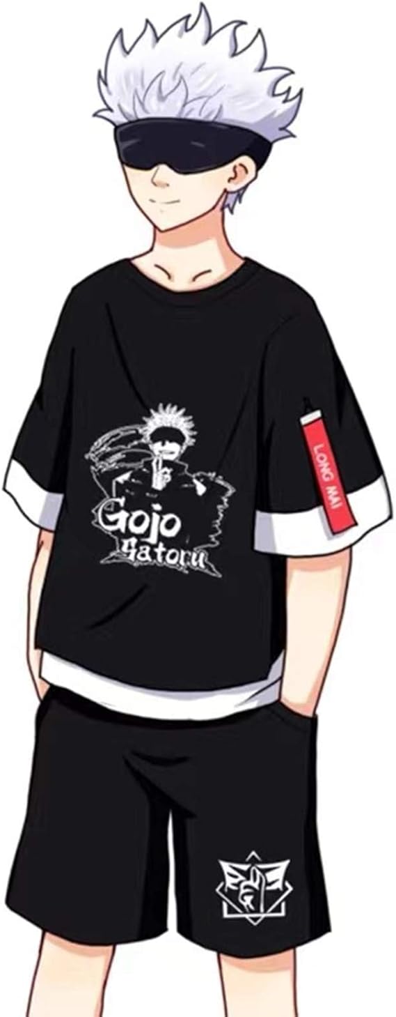 Amazon Co Jp 呪術廻戦 呪術廻戦 グッズ 呪術廻戦 コスプレ 呪術廻戦 セットtシャツセット 誕生日 プレゼント バレンタインデープレゼント 結婚記念日プレゼント最適なプレゼント 服 ファッション小物