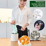 Einesin 120Pcs 6 Rolls Car Trash Bags 30x25cm Recycled Bin Liners view 5