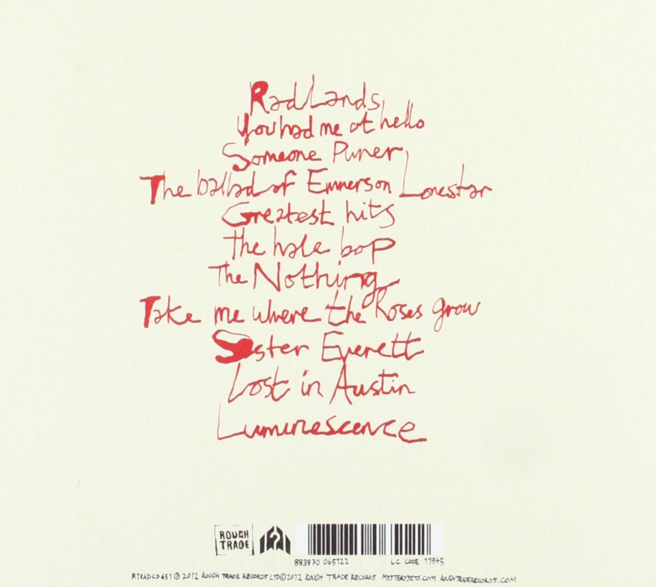 Amazon Radlands Mystery Jets 輸入盤 ミュージック
