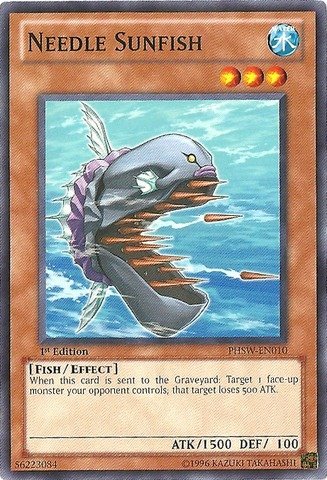 Yu-Gi-Oh! - Needle Sunfish (PHSW-EN010) - Photon Shockwave - 1st Edition - Common