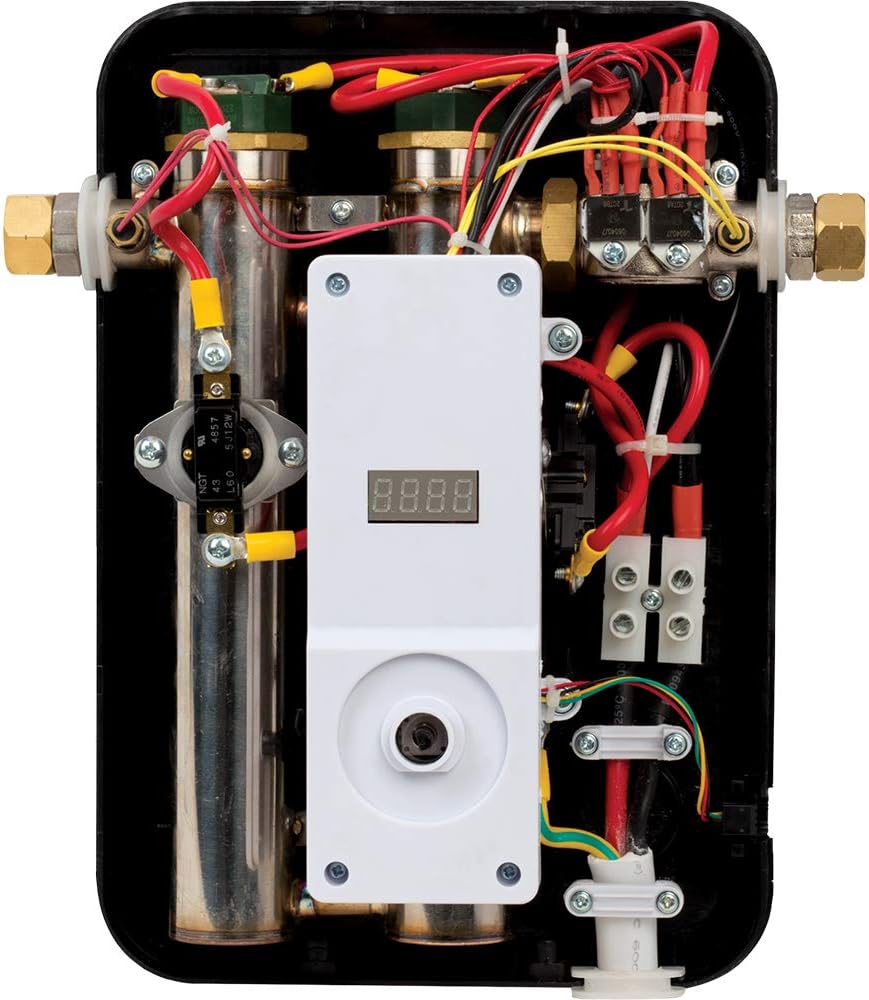 EcoSmart ECO 11 Electric Tankless Water Heater, 13KW at 240 Volts with Patented Self Modulating Technology - Instant Hot Water Heater - 