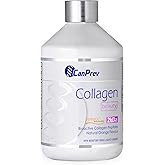 CanPrev Collagen Beauty Liquid, 500ml 50-Day Supply - Skin Smoothness & Elasticity in 28 Days - Free from Dairy, GMO and Glut