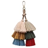 Tassel Keychain Fashion Multipurpose Key Ring