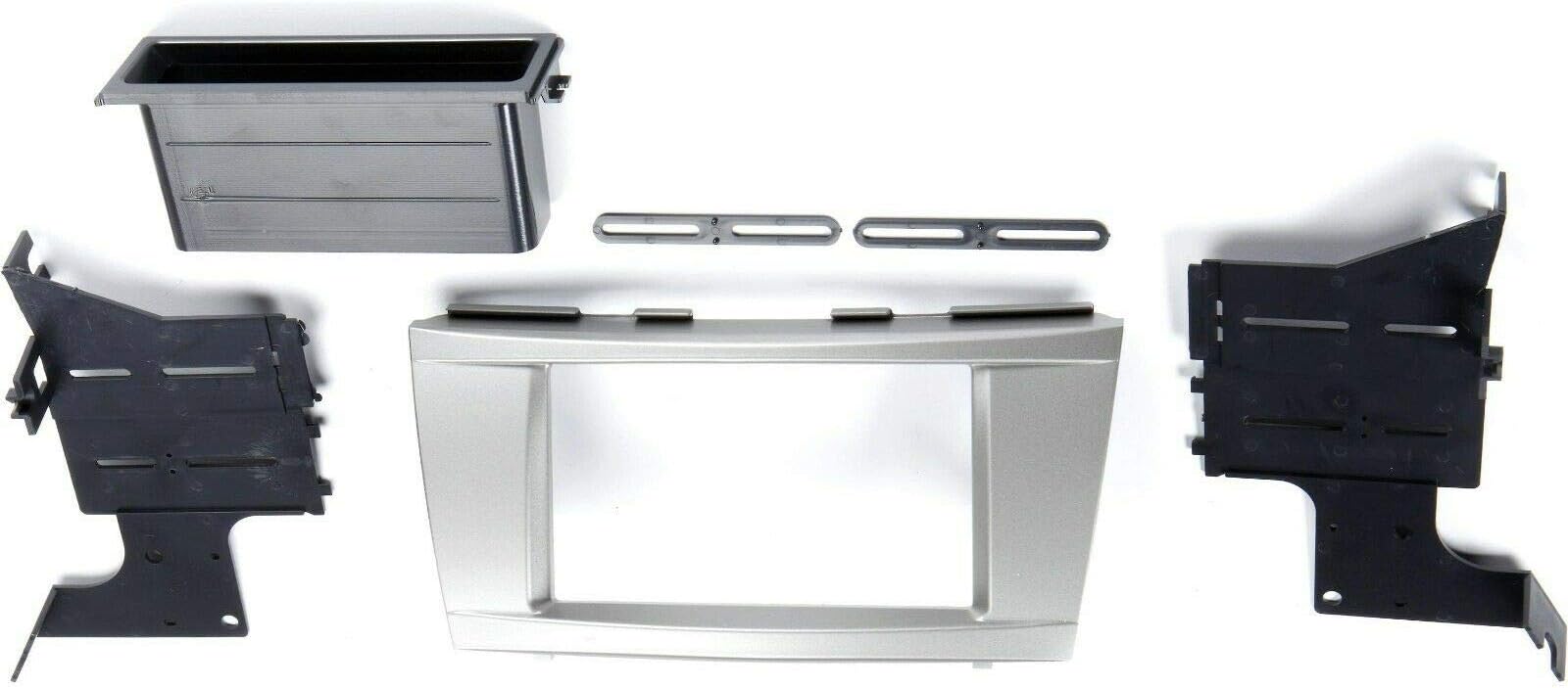 American Terminal TOYK983S Compatible with Toyota Camry 2007-up W/Pocket & Silver Finish for Install Mounting KIT