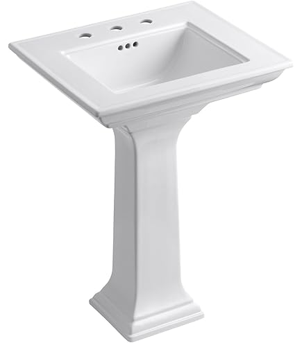 Kohler KOH2268-1-0 Memoirs pedestal lavatory with single