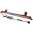 Xprite 30" LED Chase Strobe Light Bar, Offroad Safety Flashing Lightbar w/Running Brake Turn Signal & Reverse Lights for UTV Polaris RZR Can-am Yamaha Arctic Cat SXS 4x4 Trucks SUV - RYBYR