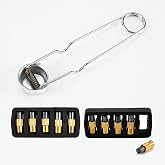CZMOONSEE Torch ligniter Flint spark Igniter 1pcs with Flints 10pcs for Welding,Cutting,brazing Soldering and metal processing