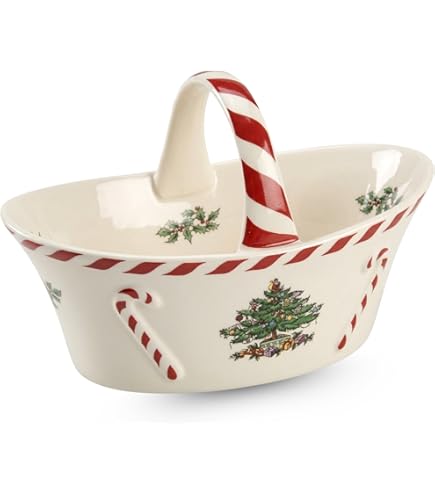 Amazon.com | Spode Christmas Tree 32oz Teapot with Peppermint