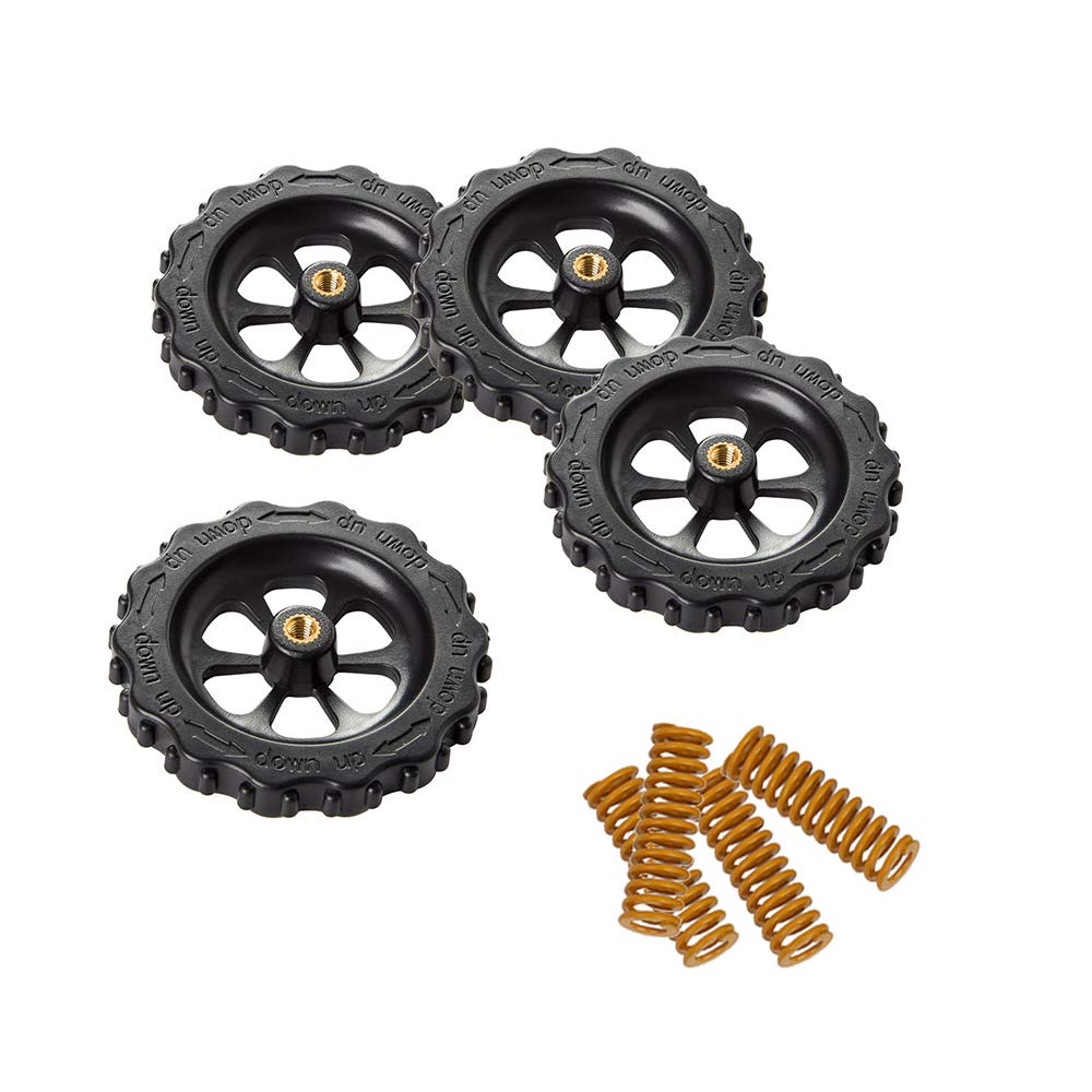 Creality Original Hotbed Leveling Spings and Nuts [8 pcs] for for