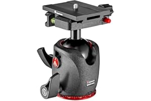 Manfrotto XPRO Ball Head with Top Lock Quick Release Plate, High Precision, Fluid Movements, Photography Equipment, for Camer