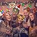 U-Goforst 8 PCS Christmas Holiday Party Fancy Headband Hats Glasses Frames Reindeer Antlers Photo Prop Booth(Christmas A)