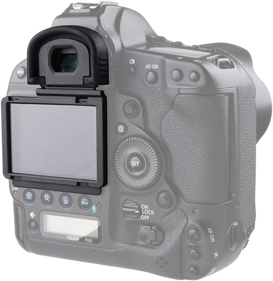 Yunchenghe 1DX Mark I/II Buttoned Diamond Protective Film, Professional Optical Camera Tempered Glass LCD Screen Protector for Canon 1DX Mark I/II