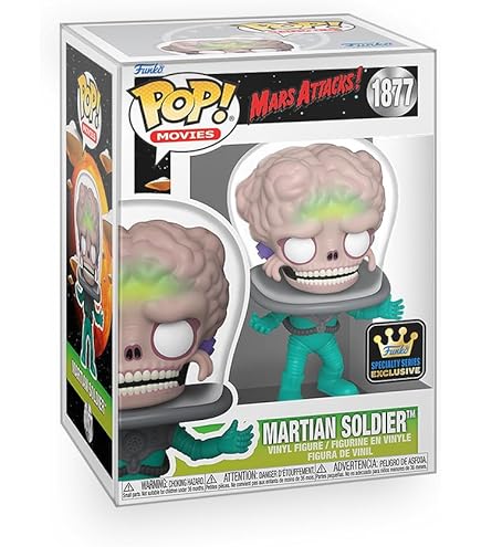 Amazon.com: Funko Pop Movies: Mars Attacks - Martian Alien Soldier