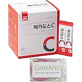 GIANANO Korean Powder Vitamin Stick, Individually Packaged Powder Stick, for K.O.R.E.A.E.U.N.D.A.N Vitamin C 3,000mg (100 Packets, 300g)