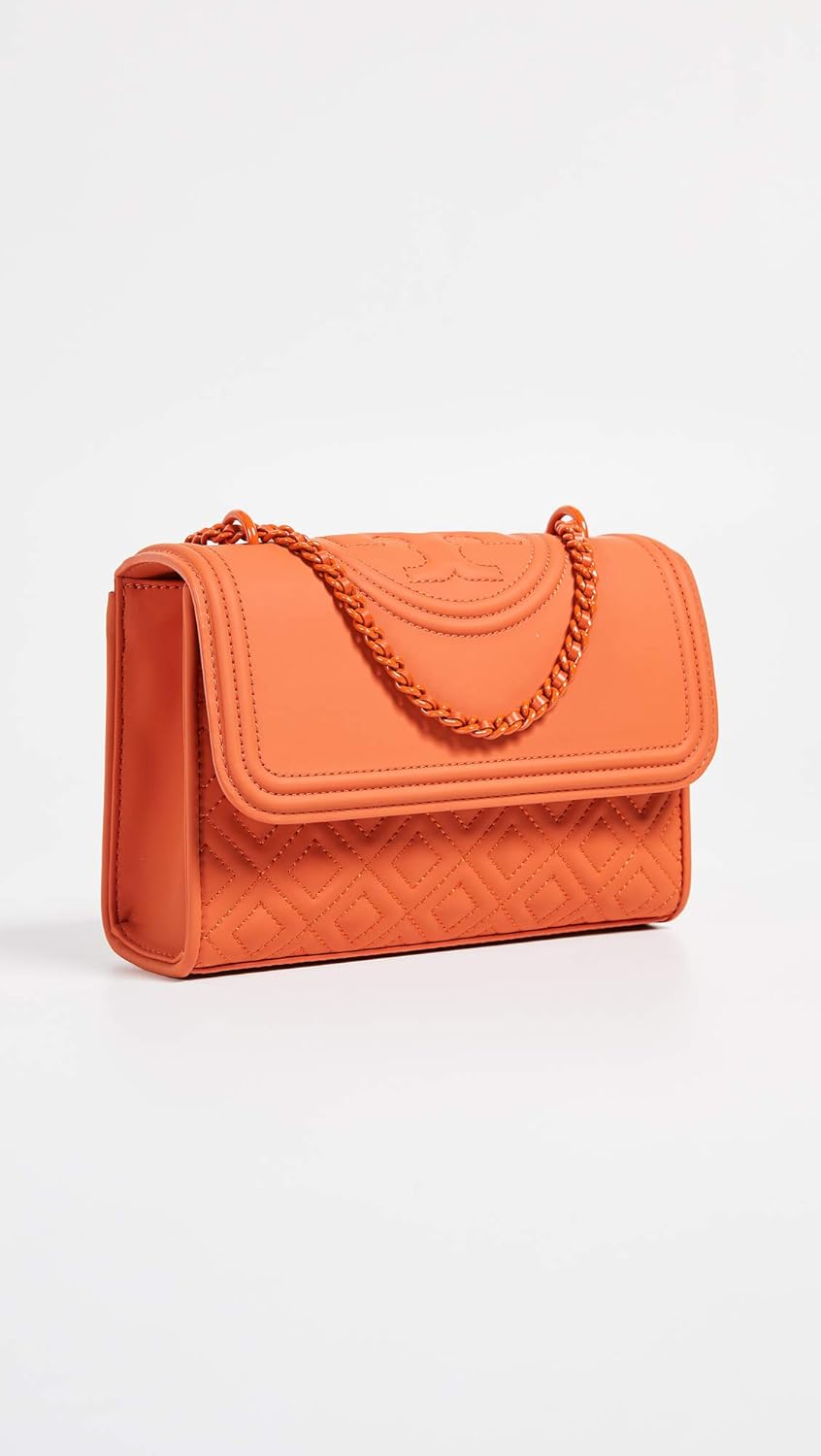 tory burch small fleming matte quilted shoulder bag
