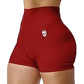 Gymreapers Infinity Seamless Workout Shorts High Waist Biker Shorts for Women Athletic Gym Running Pilates Yoga Sport Short