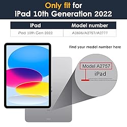 DTTO Clear Case for iPad 10th Generation 2022