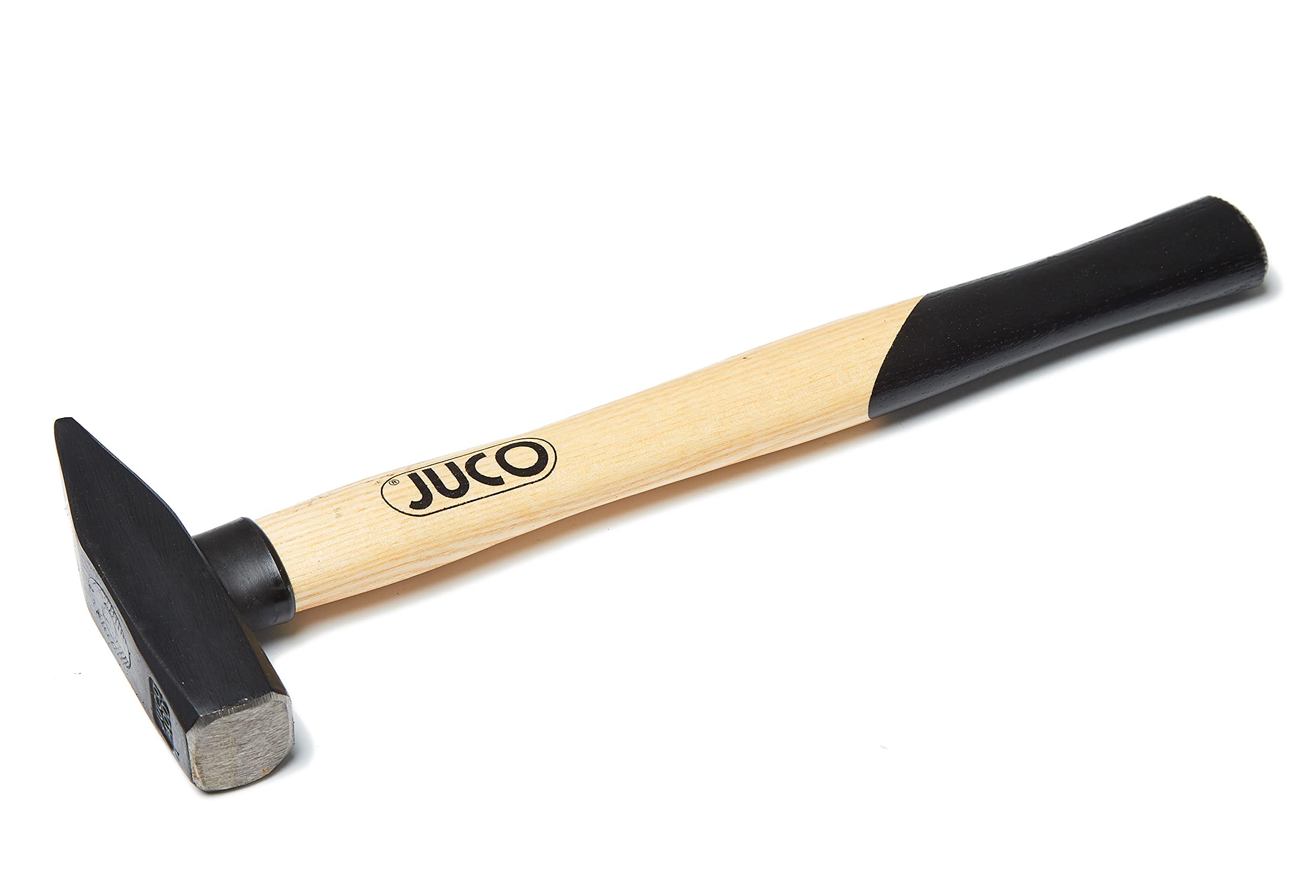 Juco Locksmith's Hammer LUX 400g, Metal Element Forged and Furnace Varnished, Induction Hardened Working Part, Ash Handle, (400)