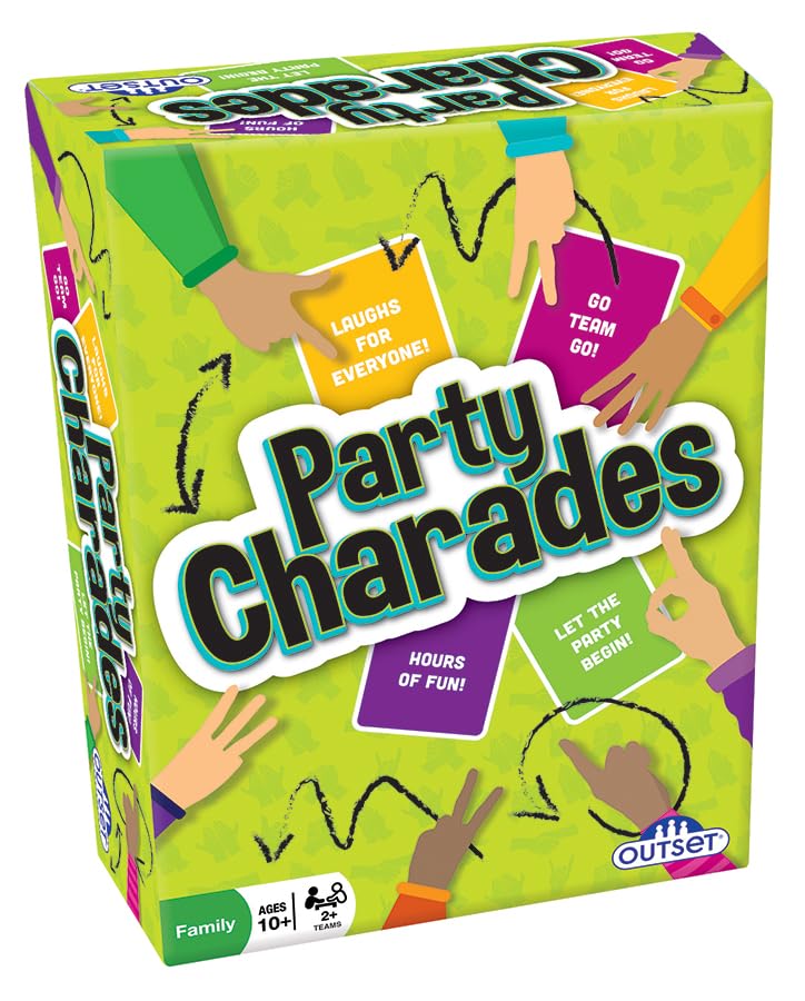 Cheatwell Games Party Charades Game – Contains 550 Charades – Great Family Game for 2 or More Players Ages 10 and up
