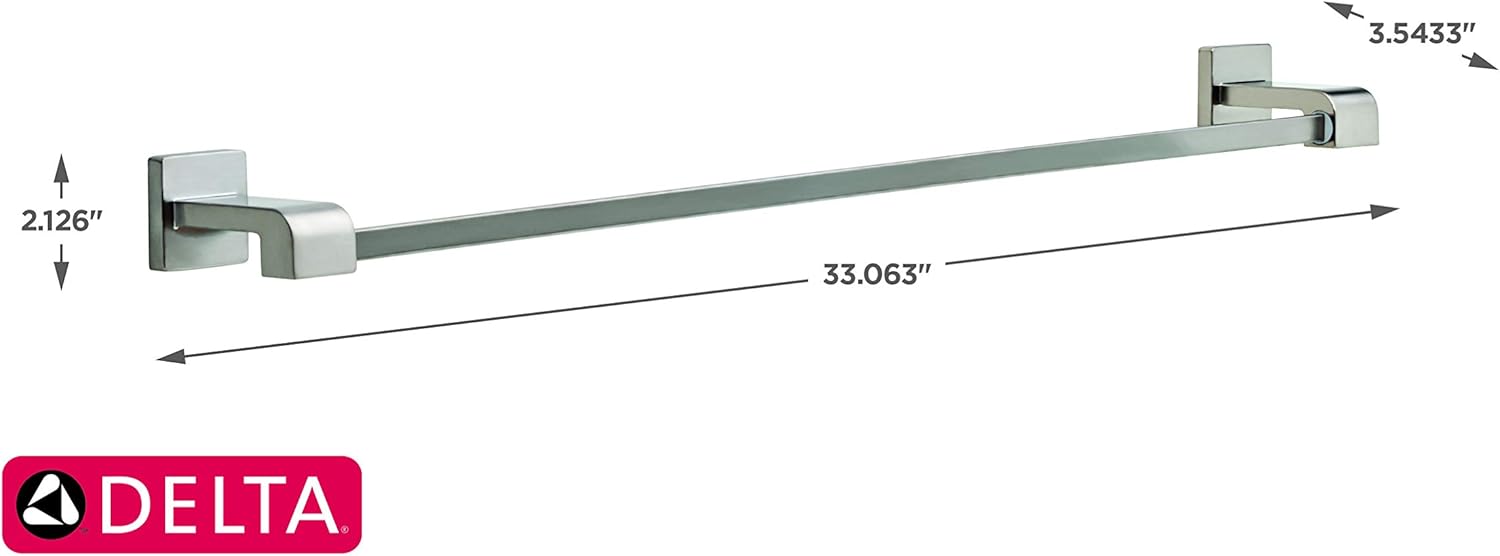 Delta Faucet 77530 Ara Towel Bar Rack, 30 inch, Chrome, 30 In - - 