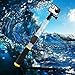 Transparent Float Selfie Pole Extendable Floating Monopod Handheld Cameras Selfie Stick for GoPro, 15-25 Inch