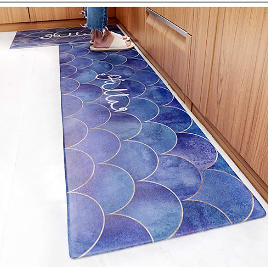 OilProof Easy to Clean Leather Kitchen mat Kitchen Mats Cushioned Anti