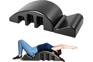 DOLOKEE Spine Corrector Pilates, S Curve for Balance Pilates Spine Corrector Equipment Core Strengthening and Back Pain Relie