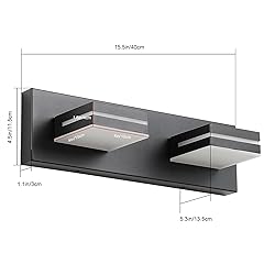 SineRise LED Modern Bathroom Vanity Light Fixtures