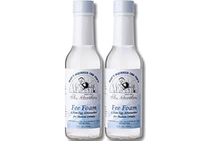 K KAIZEN8 Fee Brothers Fee Foam (2 Pack) A Non-Egg Alternative for Shaken Drinks - Kaizen8