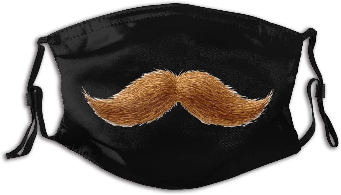 Moustache Personalized Mouth Sleeve With Filter Unisex Anti-Dust Reusable Mouth Guard