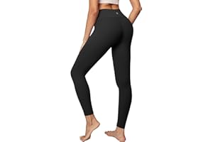 IUGA High Waisted Leggings for Women Running Workout Leggings with Inner Pocket Yoga Pants for Women