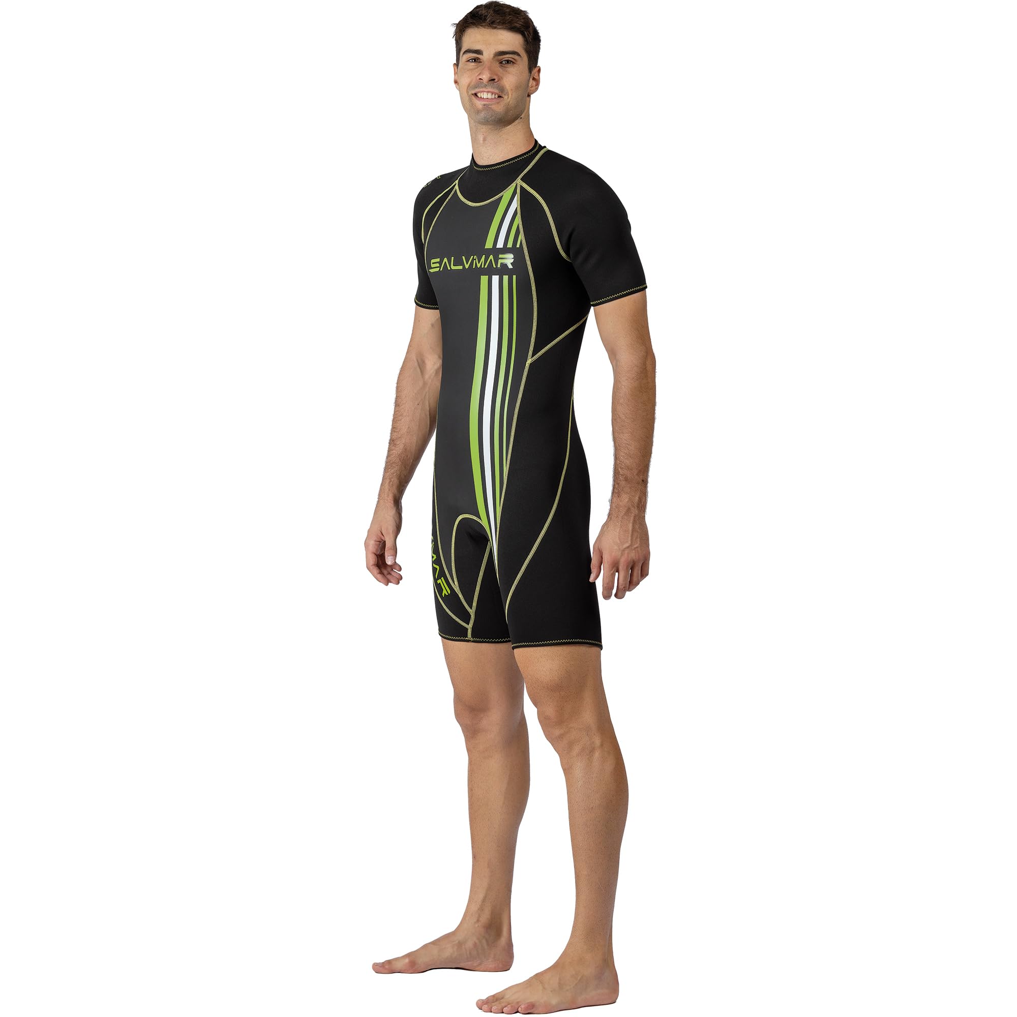 SALVIMAR Shorty Man Men's Snorkel Brief, Black, 2.5 mm S