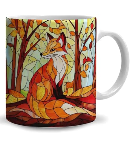 Mug Céramique Avec Sous Tasse D'une En Verre