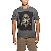 GUESS Men's Short Sleeve Still Life Floral Tee