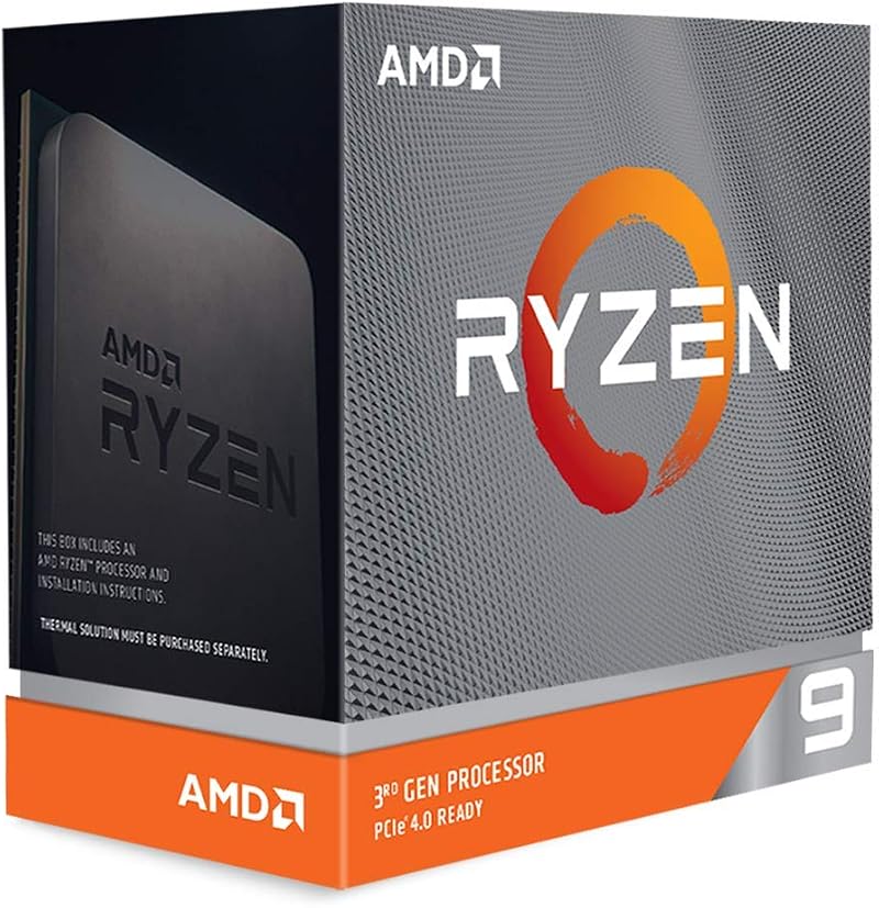 AMD Ryzen 9 3950X Processor 16 Cores 32 Threads 4.7 GHz Boost 105W TDP