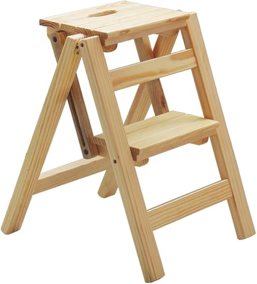 DNSJB Schritt-Schemel, faltende hölzerne Leiter-Treppen