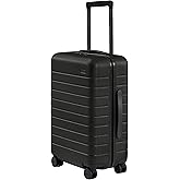 Away The Carry-On Luggage, 22-inch Lightweight Hardside Spinner Suitcase | Durable &amp; Lightweight, Premium 360&deg; Spinner Wheels, Interior Compression System, TSA-Approved Lock, Jet Black