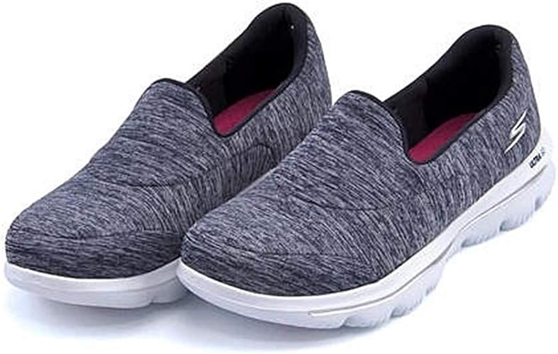 Amazon スケッチャーズ レディース スリッポン スニーカー ゴーウォーク 軽量 カジュアル スポーツ ウォーキング Go Walk Evolution Ultra Amazed ネイビー ホワイト 23 0cm スニーカー