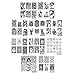 Bundle Monster Nail Art Polish Manicure Stamping Plates - Fuzzy and Ferocious