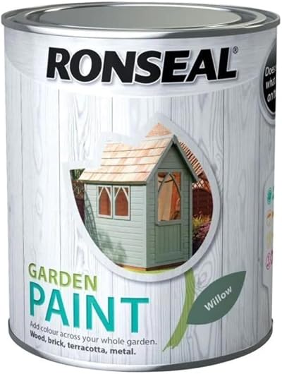 Ronseal GPW25L Garden Paint Willow 2.5 Litre High Solid Weatherproof