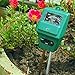 SmartChoice 3 in 1 Soil pH and Light Meter - Soil PH Meter Soil Moisture Sensor 3-in-1 Soil Moisture/Light/pH Test Kit for Indoor/Outdoor Plants Care (No Battery Needed)