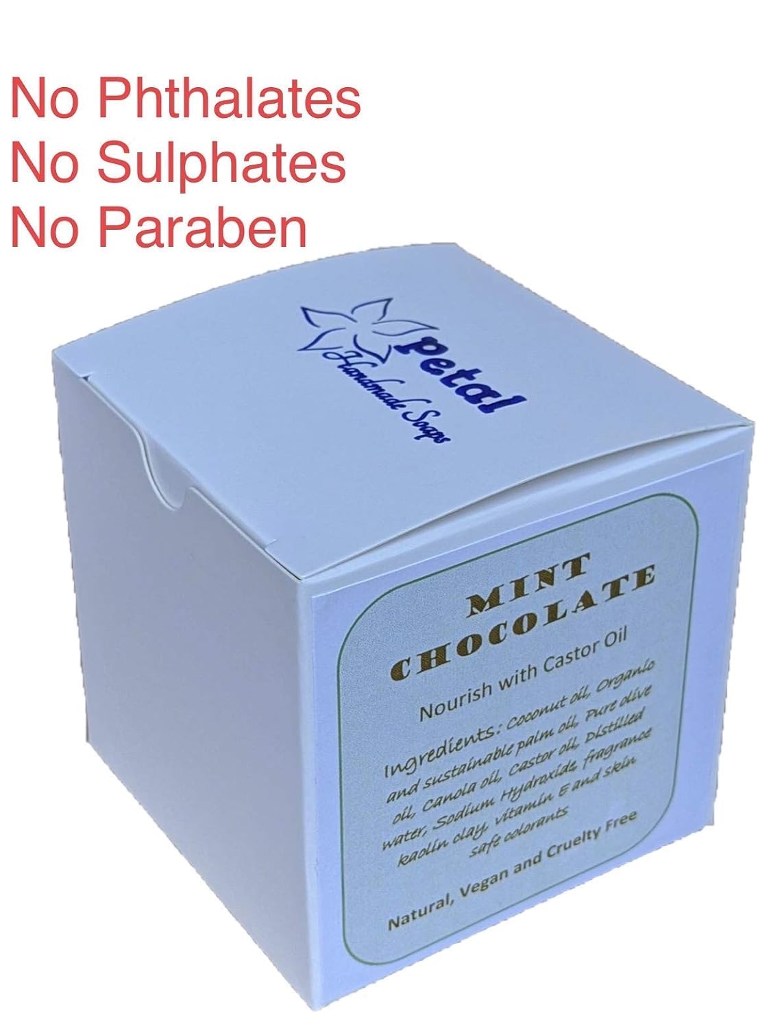 olt garden in a box on Amazon Com Castor Oil Soap Bars With Kaolin Clay Olive Oil And Natural Organic Ingredients Handmade In Usa 3 Soap Bars Vegan And Cruelty Free Antimicrobial Mint Chocolate Fragrance Artisan Perfect Gift Handmade