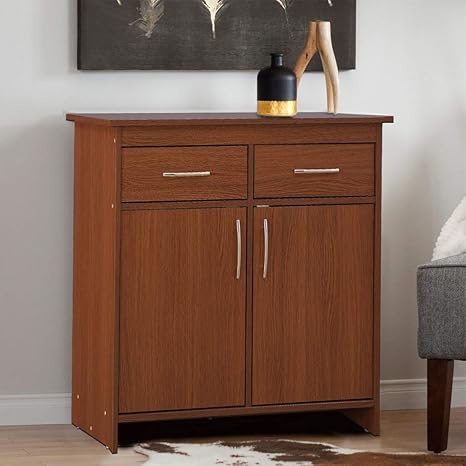 Hometown Albert Engineered Wood Two Door Multipurpose Cabinet In
