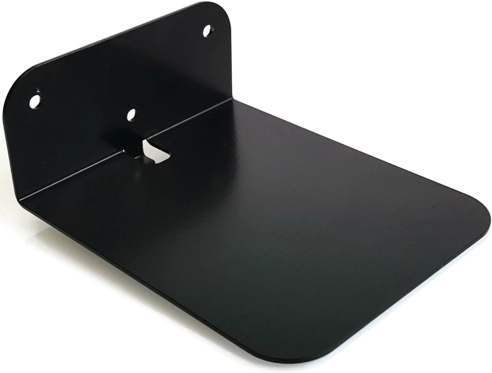 Home brand collection Invisible Conceal Floating Book Shelf - Wall Mounted Metal Storage - Creative Book Display Black