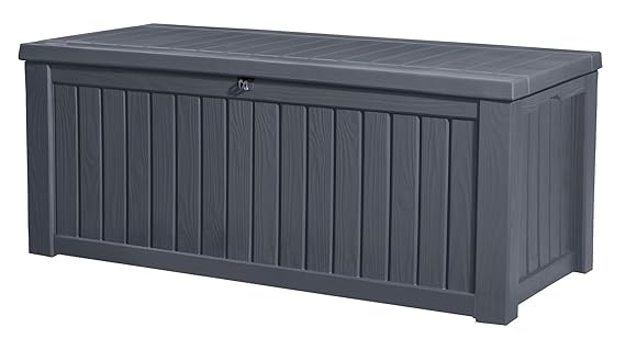 Keter Kissenbox Rockwood, Anthrazit, 570L