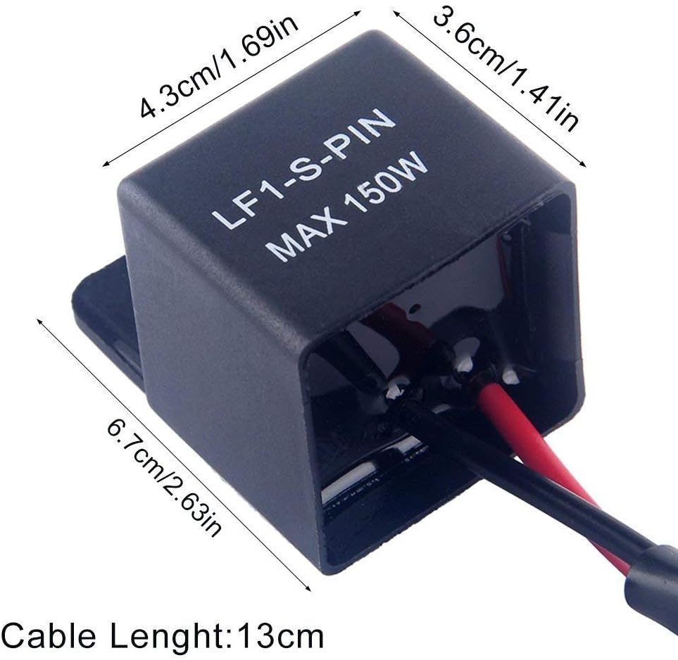 12V Motorcycle LED Indicator Relay for Turn Signal Flashing Light Relay for Moto - Image 4