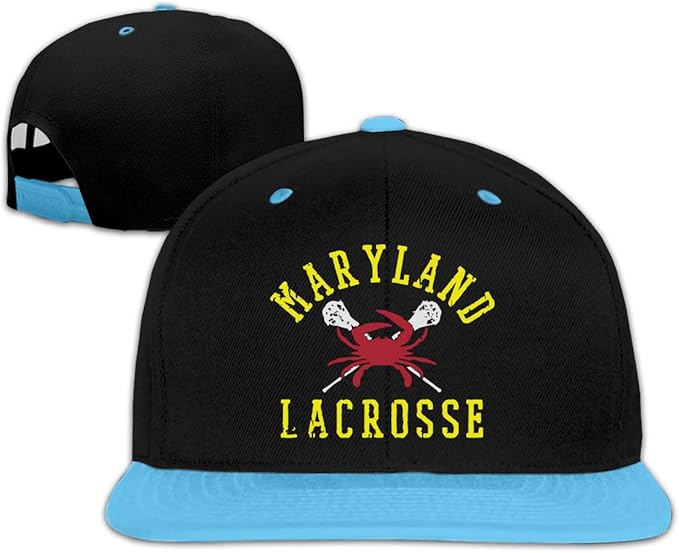 Youth Boys Girls Maryland Crab Lacrosse Baseball Cap Hats