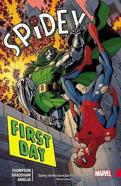 Amazon Com Spidey Vol 1 First Day Bradshaw Nick Thompson Robbie Books
