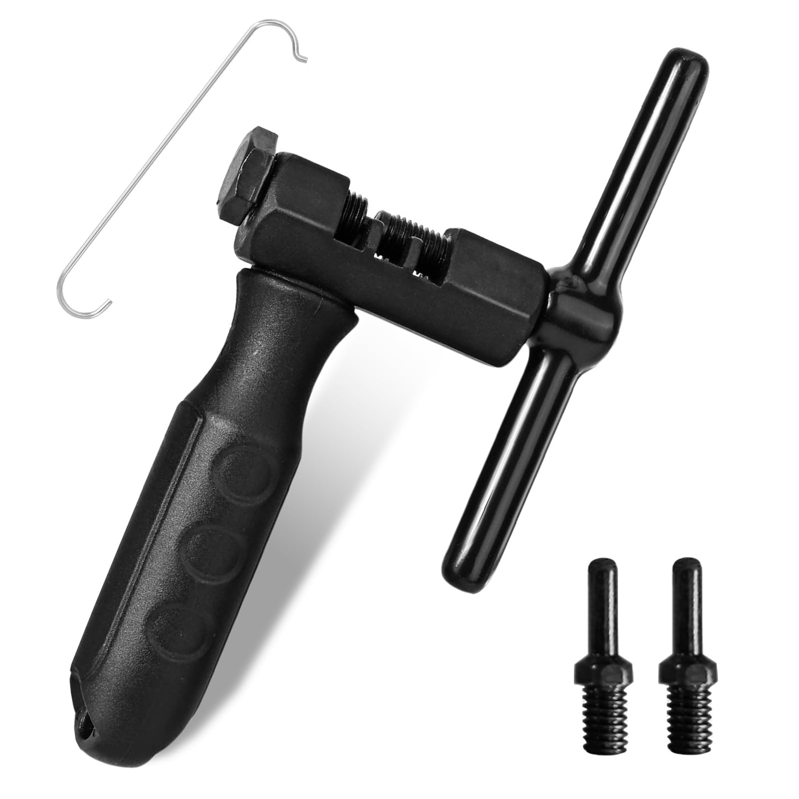 DOETYD Bike Chain Tool Removal Wrench Bicycle Repair Kit Bicycle Tools Chain Repair Tool Bike Chain Remover Universal for 7 8 9 10 Speed Chain Link (Black)