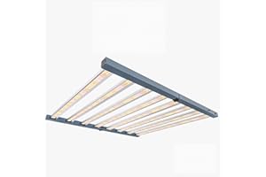 DOMMIA 800W LED Grow Lights for Indoor Plants Full Spectrum with UV, 2240µmol/s High PPF, Dimmable&Foldable, Daisy Chain&Bar Style, 4x4 Plant Lights for Indoor Growing 1-Pack